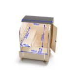Sauna Quadro 185cm Model 1QL - Obrázek 3