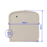 Sauna Quadro 185cm Model 1QL - Obrázek 4