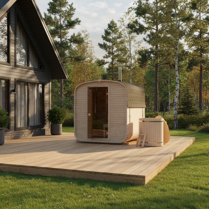 Sauna Quadro 185cm Model 1QL - Obrázek 5