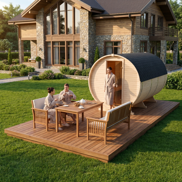 Sudová sauna 300cm Model 3KR - Obrázek 2