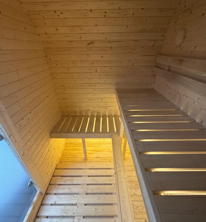 Sauna Quadro 185cm Model 1QL - Obrázek 11
